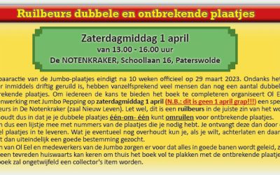 Ruilmiddag plaatjes Jumbo boek