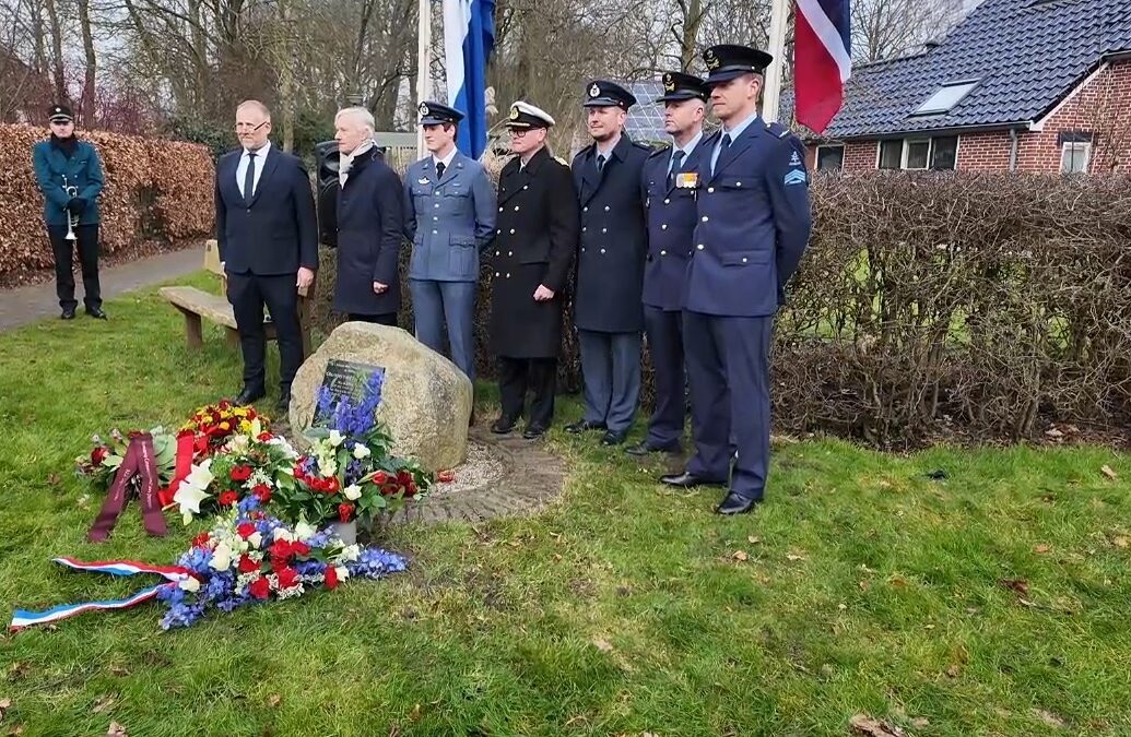 Officiële onthulling gedenksteen Rolf Arne Berg
