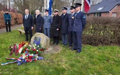 Officiële onthulling gedenksteen Rolf Arne Berg